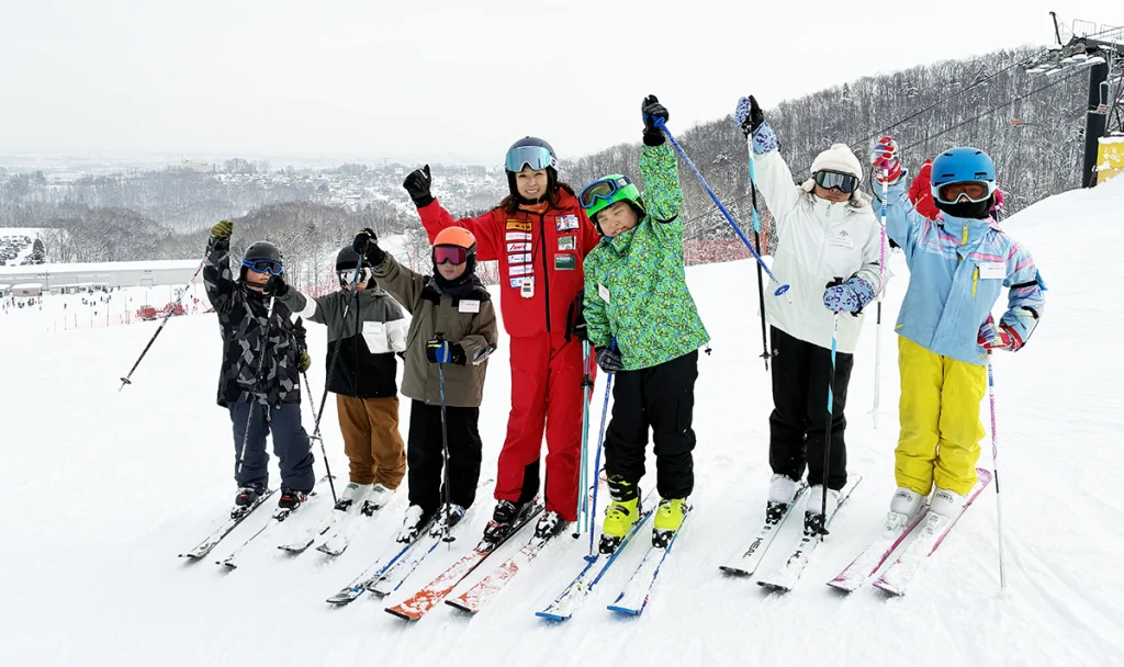 団体スキー教室